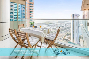 Breathtaking sea-view condo in Dubai Marina - Palm Views!